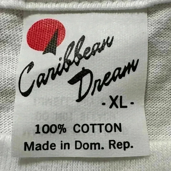 VINTAGE Hang Loose Hawaii Extra Large White Shaka Single Stitch Tshirt 90s - Picture 4 of 8